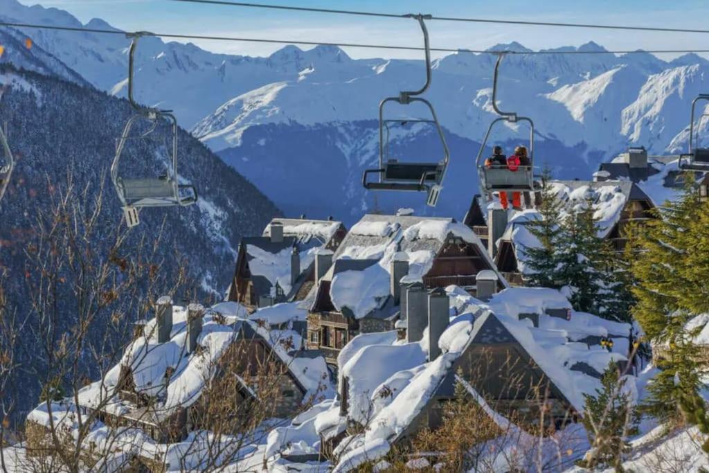 Wow Views Next To The Ski Lift! Baqueira Beret Dış mekan fotoğraf